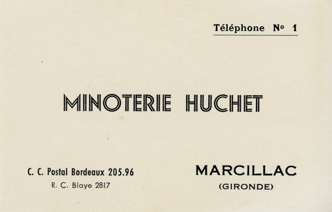 Installation du premier téléphone à Marcillac avec attribution du n°1